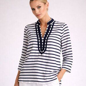 Saint Tropez West Striped Tunic Top